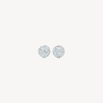 Snowflake Sparkle Ball Earring